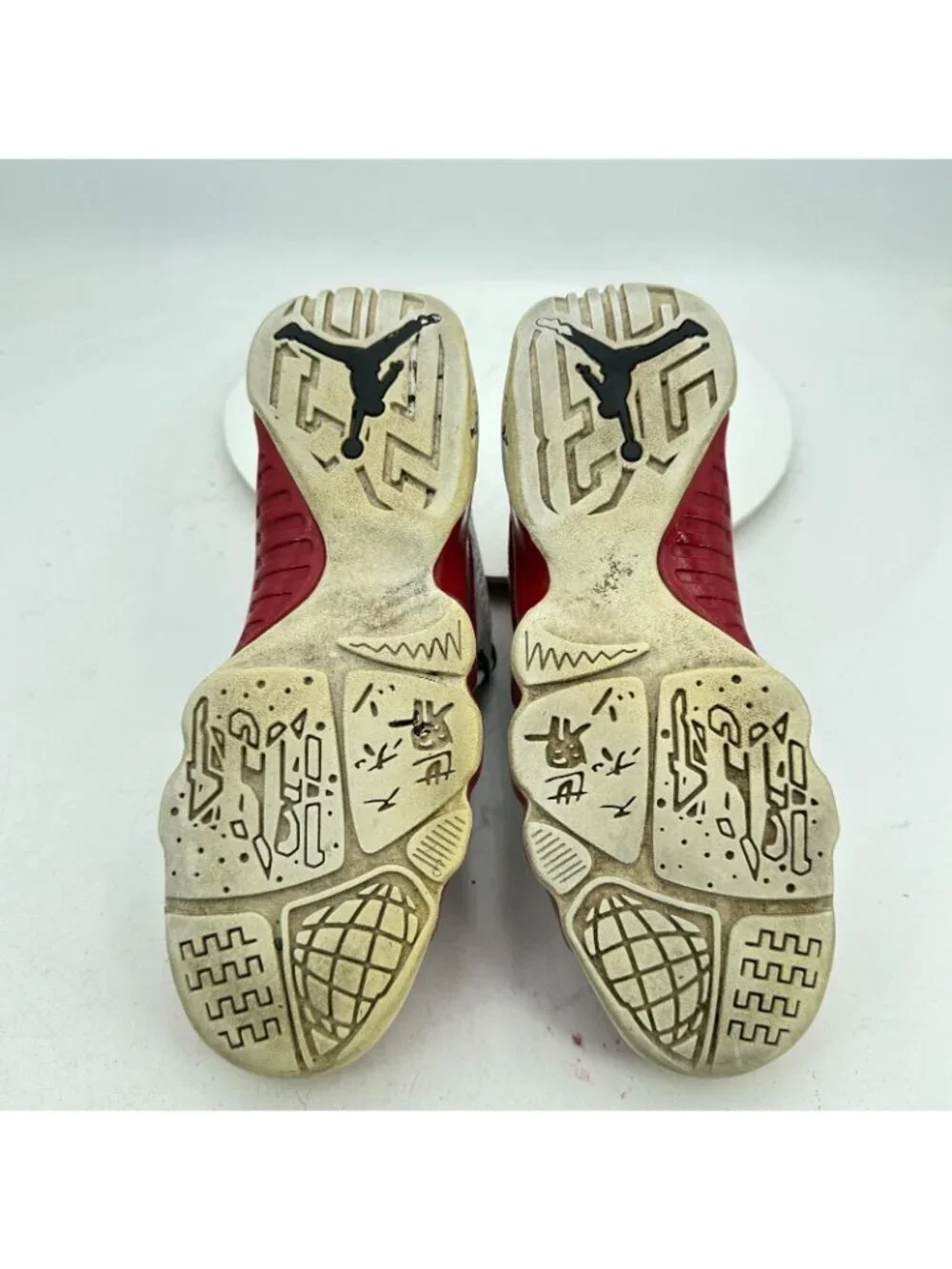 Nike Air Jordan 9 Youth Size 6Y Women 7.5 302359-160 White Black Gym Red Shoes